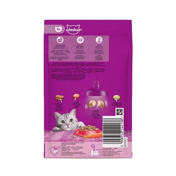 Whiskas Biftekli ve Havuçlu Yetişkin Kedi Maması