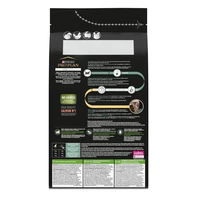 Pro Plan Liveclear Somonlu Yetişkin Kısırlaştırılmış Kedi Maması