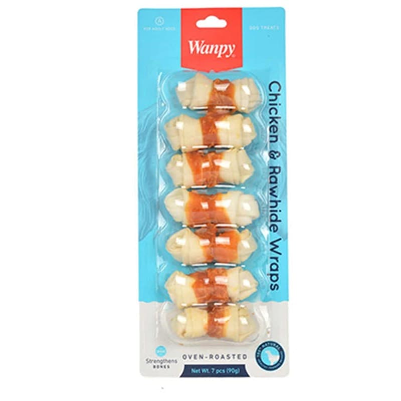 Wanpy Burgu Tavuk Sargılı Köpek Ödül Kemiği