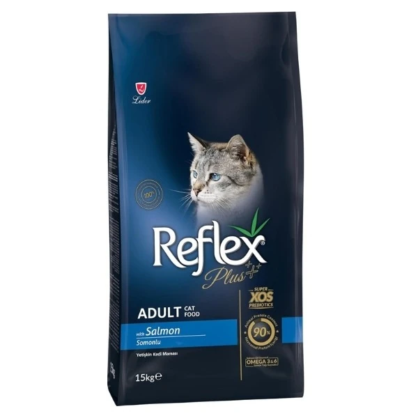 Reflex Plus Adult Somonlu Yetişkin Kedi Maması - 15 Kg
