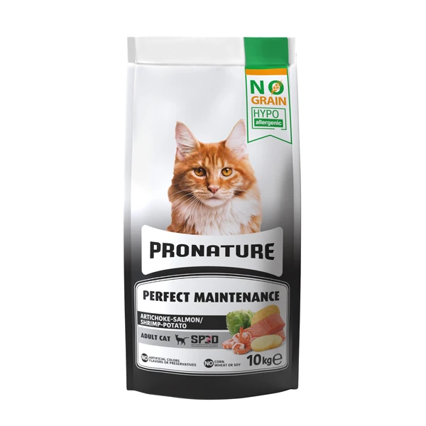 Pronature Hypo-Allergenic Tahılsız Somonlu Karidesli Yetişkin Kedi Maması