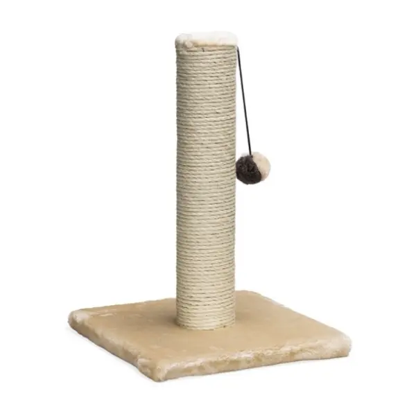Beeztees Peluş Top Oyuncaklı Kedi Tırmalama Direği