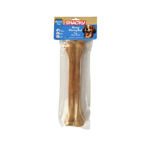 Snacky Natural Preslenmiş Yüksek Proteinli Köpek Çiğneme Kemiği