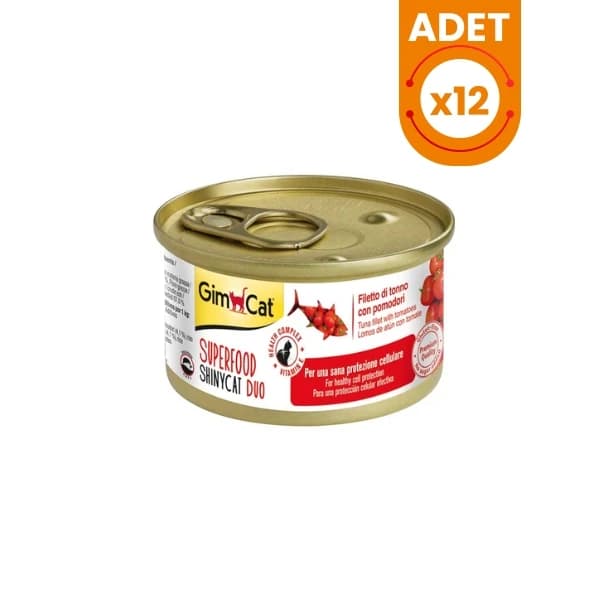 Gimcat Tuna Fillet and Tomato Adult Wet Cat Food