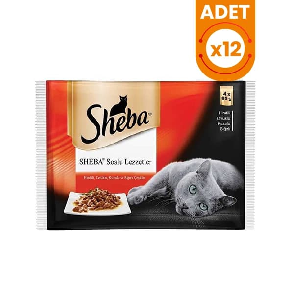 Sheba Cuisine Mixed Meat Wet Cat Food