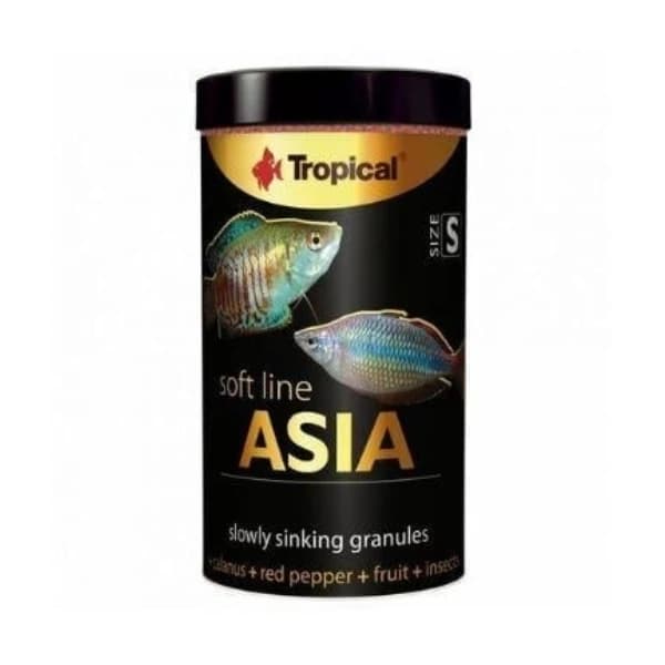 Tropical Softline Asia Asya Kökenli Balıklar için Batan Yumuşak Taneli Granül Balık Yemi