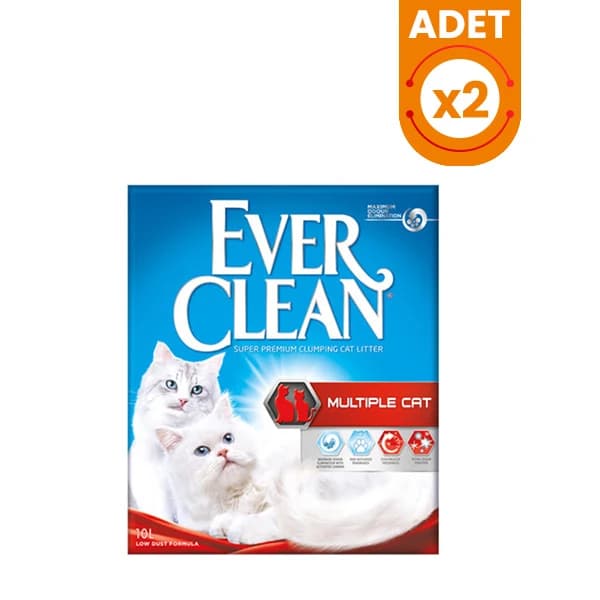 Ever Clean Multiple Cat Topaklanan Kedi Kumu