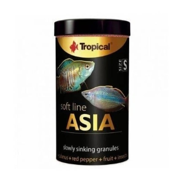 Tropical Softline Asia Asya Kökenli Balıklar için Batan Yumuşak Taneli Granül Balık Yemi
