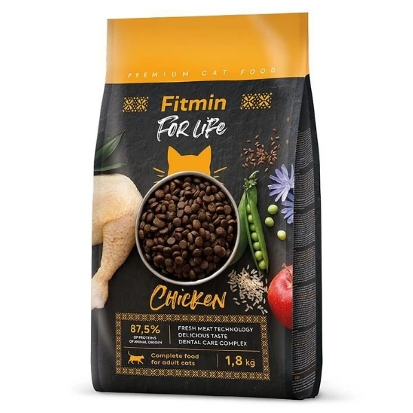 Fitmin For Life Adult Tavuklu Yetişkin Kedi Maması - 1.8 Kg