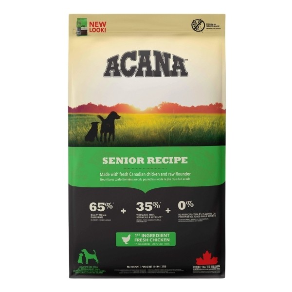 Acana Senior Tahılsız Tavuk ve Balıklı Yaşlı Köpek Maması