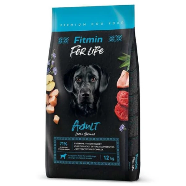 Fitmin For Life Büyük Irk Kümes Hayvanlı Yetişkin Köpek Maması