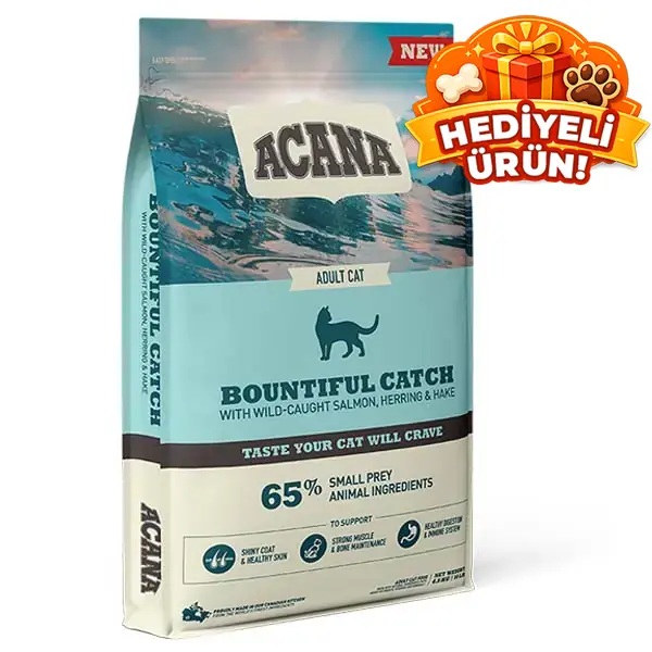 Acana Bountiful Catch Somonlu ve Ringa Balıklı Yetişkin Kedi Maması