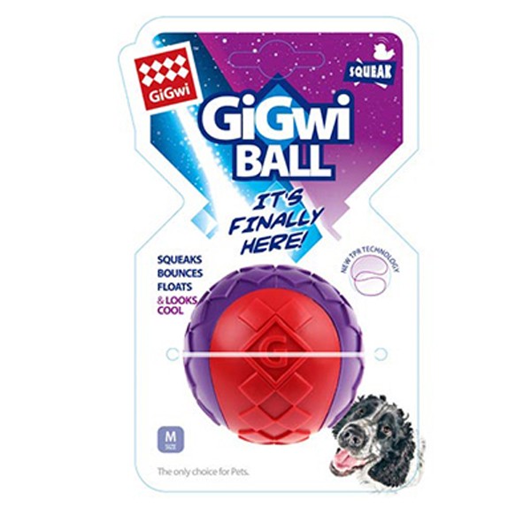 Gigwi Ball Sert Top Kauçuk Köpek Oyuncağı