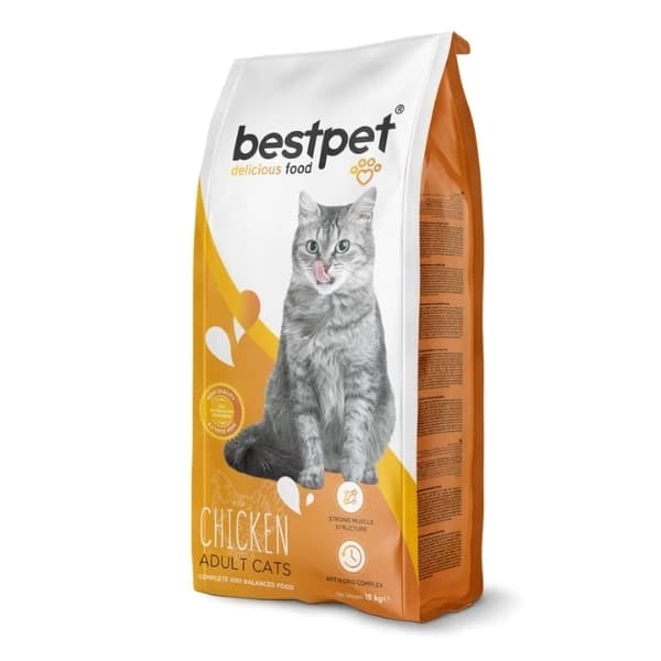 Bestpet Tavuklu Pirinçli Yetişkin Kedi Maması {'id': '80dfd5ba-256c-4bbe-8932-adbc0d4a74b8', 'name': '1 Kg', 'colorCode': '', 'thumbnailImageId': '', 'variantTypeId': '441e88da-dca6-4a8d-87d4-d09e059ec0d0'}