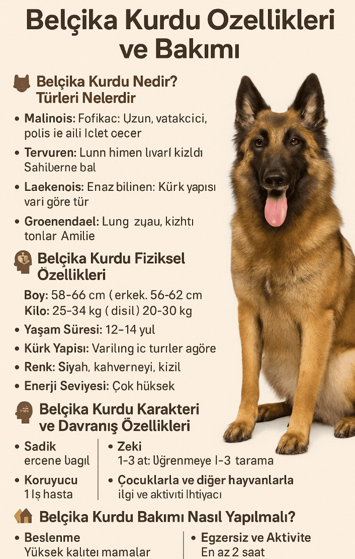 Belçika Kurdu Genel Özellikleri