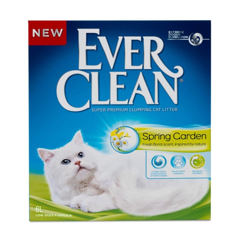 Ever Clean Spring Garden Topaklanan Kedi Kumu