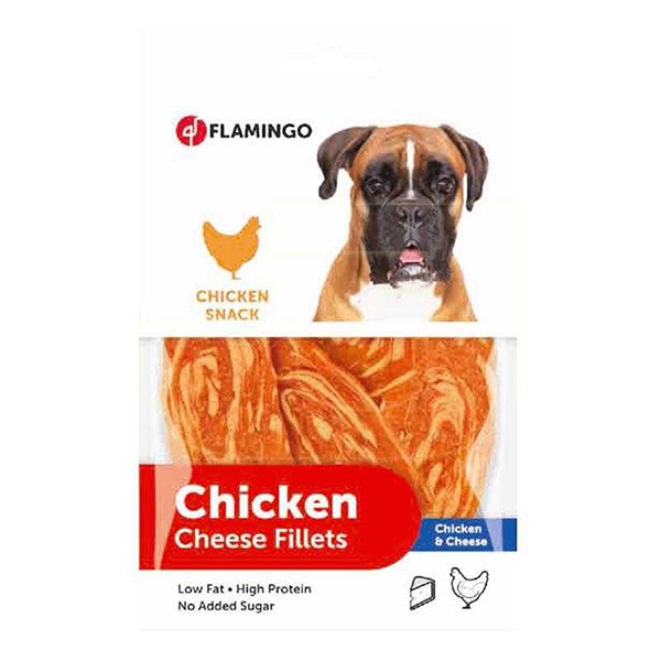 Flamingo Chicken Tavuk ve Peynirli Köpek Ödül Maması Large