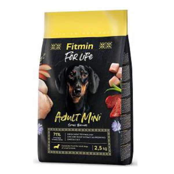 Fitmin For Life Mini Irk Kümes Hayvanlı Yetişkin Köpek Maması