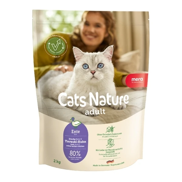 Mera Cats Nature Ördekli Yetişkin Kedi Maması - 2 Kg