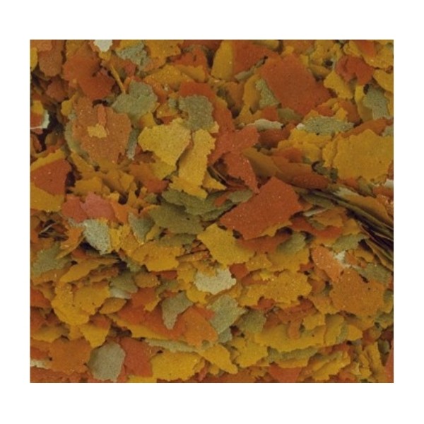 Tropical Goldfish Colour Flakes Japon Balıkları için Pul Balık Yemi