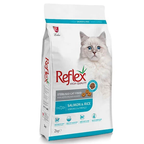 Reflex Sterilised Somon Balıklı Kısırlaştırılmış Kedi Maması - 2 Kg