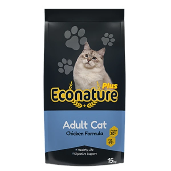 Econature Plus Tavuklu Yetişkin Kedi Maması - 15 Kg