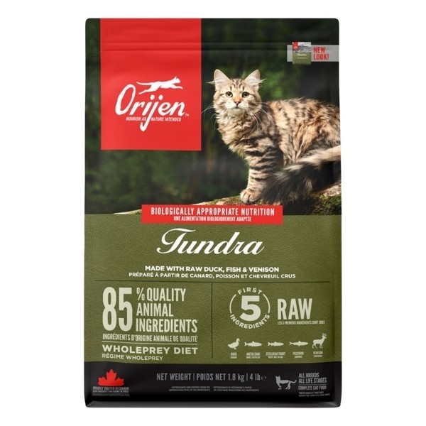 Orijen Tundra Tahılsız Yetişkin Kedi Maması