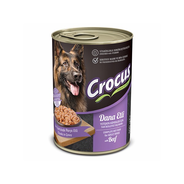 Crocus Dana Etli Köpek Yaş Maması
