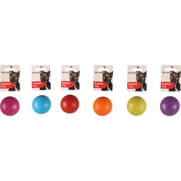 Flamingo Lastik Sert Top Köpek Oyuncağı