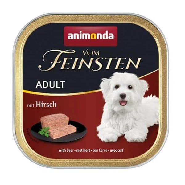Animonda Vom Feinsten Geyik Etli Yetişkin Köpek Konservesi {'id': 'ce2a2784-a676-478f-956a-d6dcf5d5d8a0', 'name': '150 Gr', 'colorCode': '', 'thumbnailImageId': '', 'variantTypeId': '18945b6d-6d24-4c6b-a056-22c5c19d018f'} {'id': 'cccf5985-f52a-4d07-8c33-50cc2bf5ab27', 'name': '12 Adet', 'colorCode': '', 'thumbnailImageId': '', 'variantTypeId': '9fdea2e5-dd25-4cce-b6e6-eaf819769ee6'}