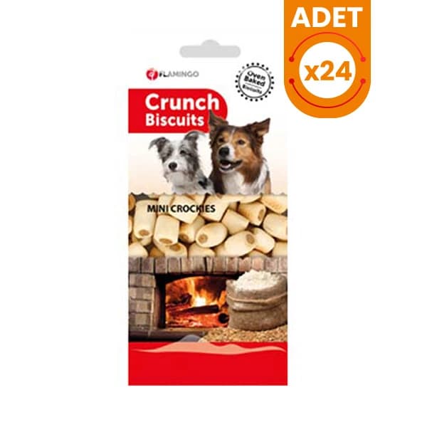Flamingo Crunch Mini Cookies Köpek Ödül Bisküvisi