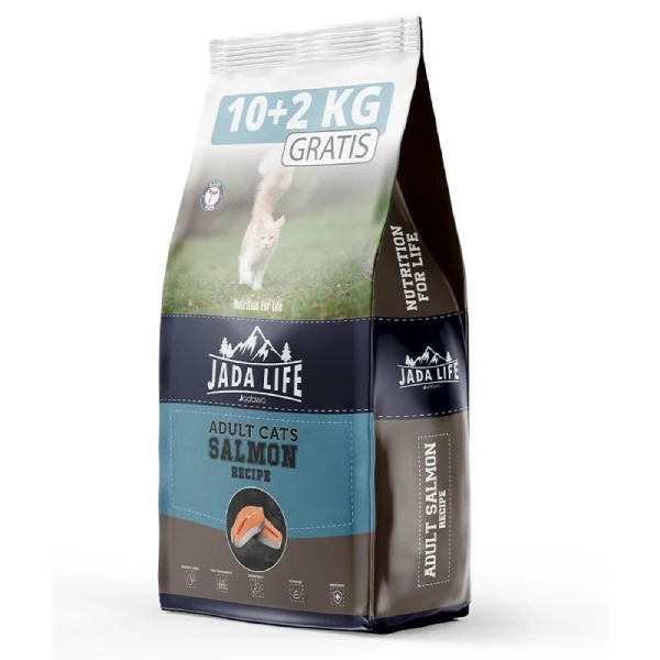 Jadawa Jada Life Premium Somonlu Yetişkin Kedi Maması - 10+2 Kg Hediyeli