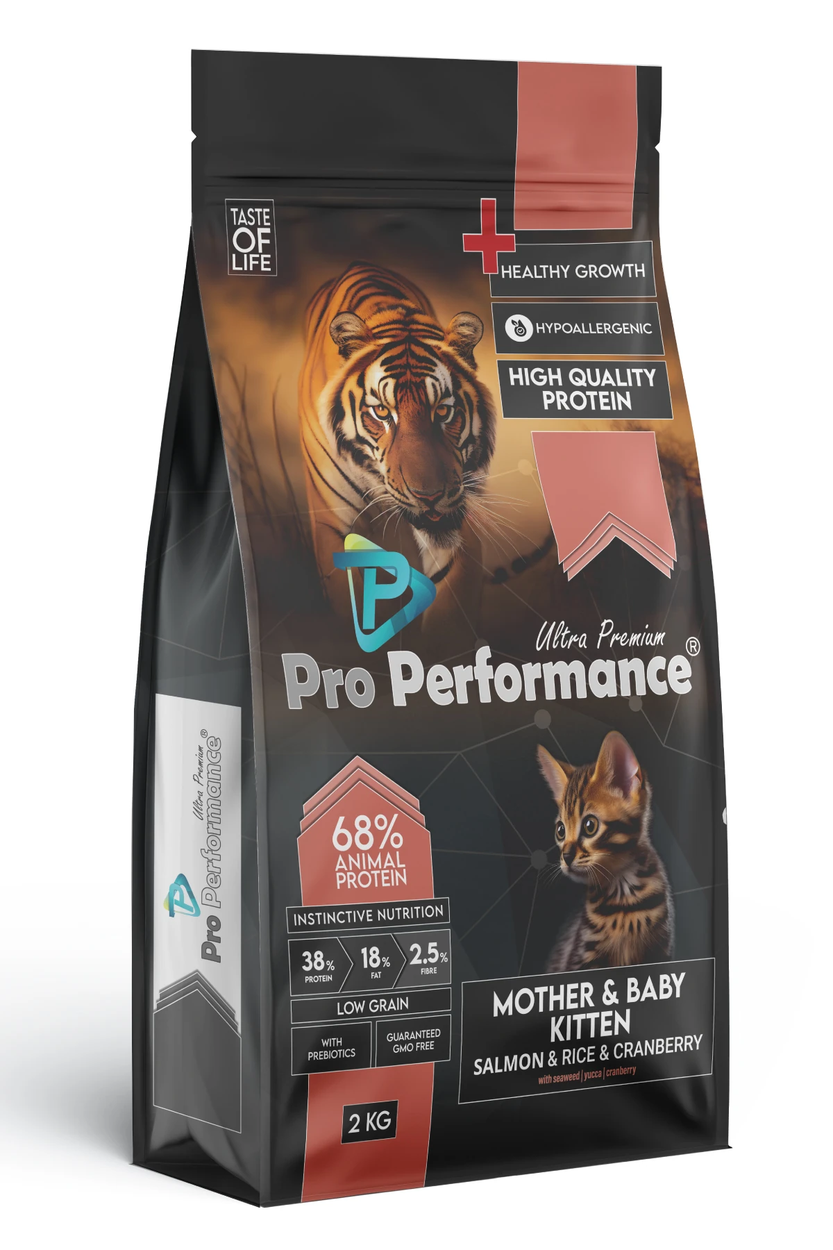 Pro Performance Mother&Baby Somonlu ve Pirinçli Anne ve Yavru Kedi Maması - 2 Kg
