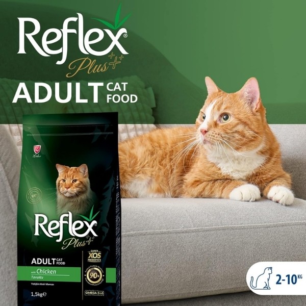 Reflex Plus Adult Tavuklu Yetişkin Kedi Maması