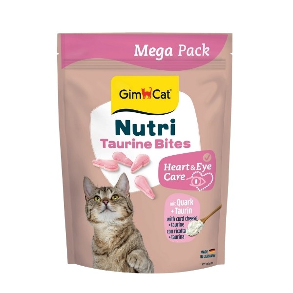 Gimcat Nutri Taurinli ve Lor Peynirli Kalp ve Göz Bakımı Destekleyici Kedi Ödül Maması