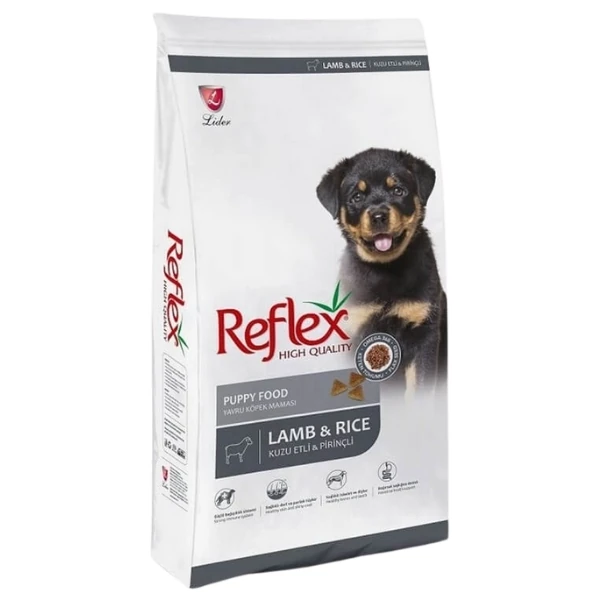 Reflex Puppy Kuzu Etli Yavru Köpek Maması - 3 Kg