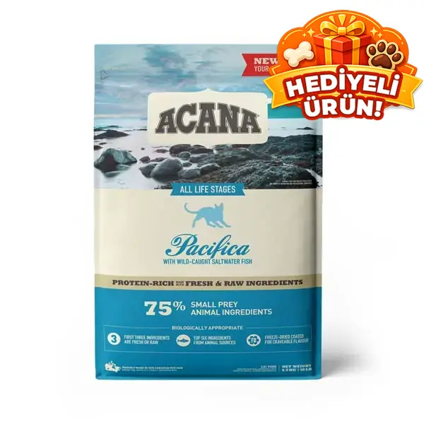 Acana Pacifica Balık ve Sebzeli Yavru ve Yetişkin Kedi Maması
