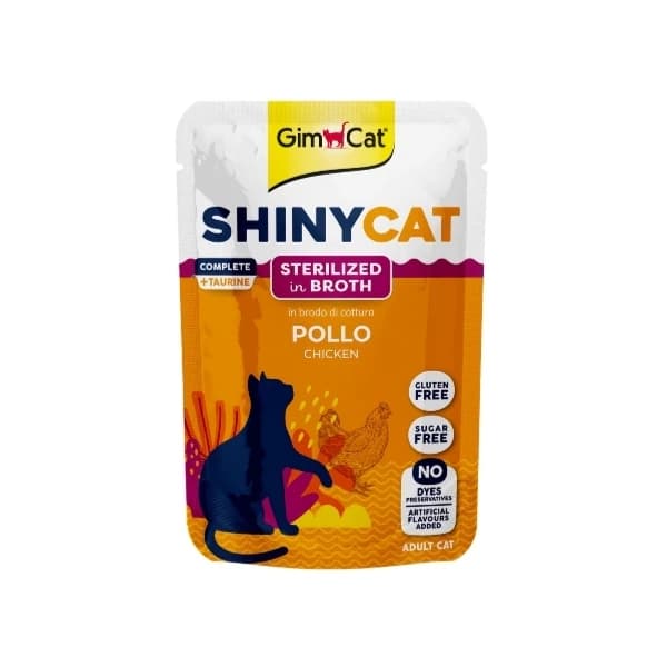 GimCat Chicken in Sauce Sterilised Wet Cat Food