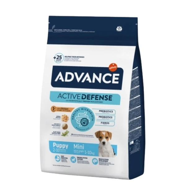 Advance Puppy Mini Tavuklu Küçük Irk Yavru Köpek Maması - 7.5 Kg
