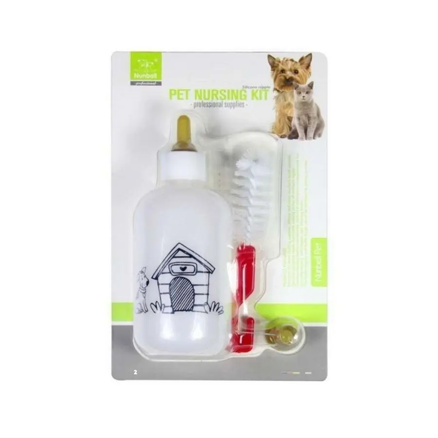 Nunbell Kedi ve Köpekler için Biberon Seti