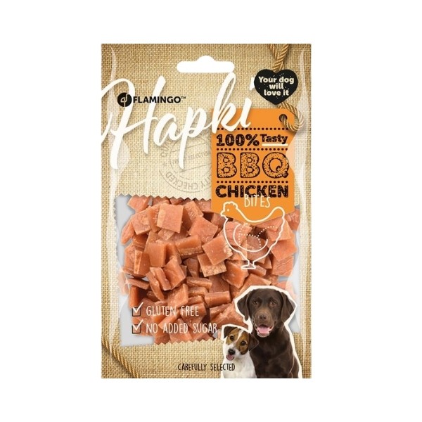 Flamingo Hapki Barbekü Tavuklu Glutensiz Köpek Ödül Maması