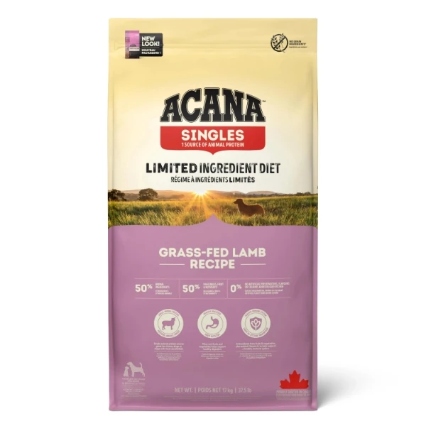 Acana Grass Fed-Lamb Tahılsız Kuzu Etli Yetişkin Köpek Maması - 2 Kg