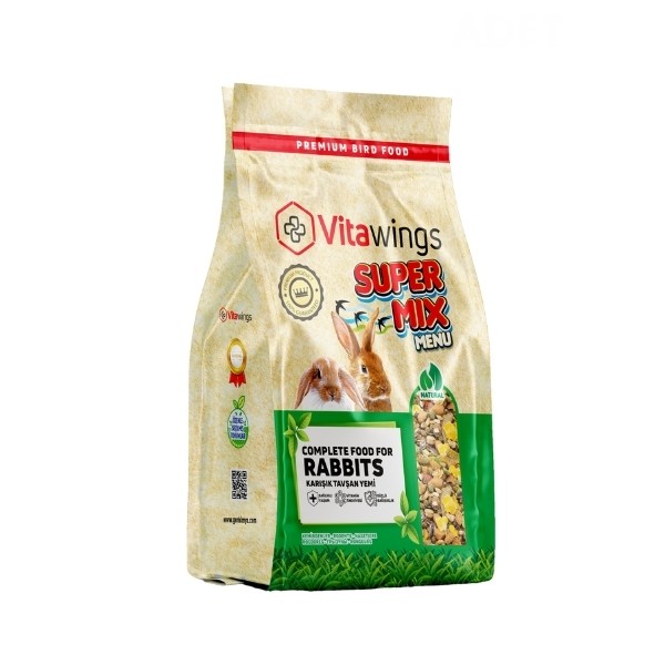 Vitawings Süper Mix Tavşan Yemi