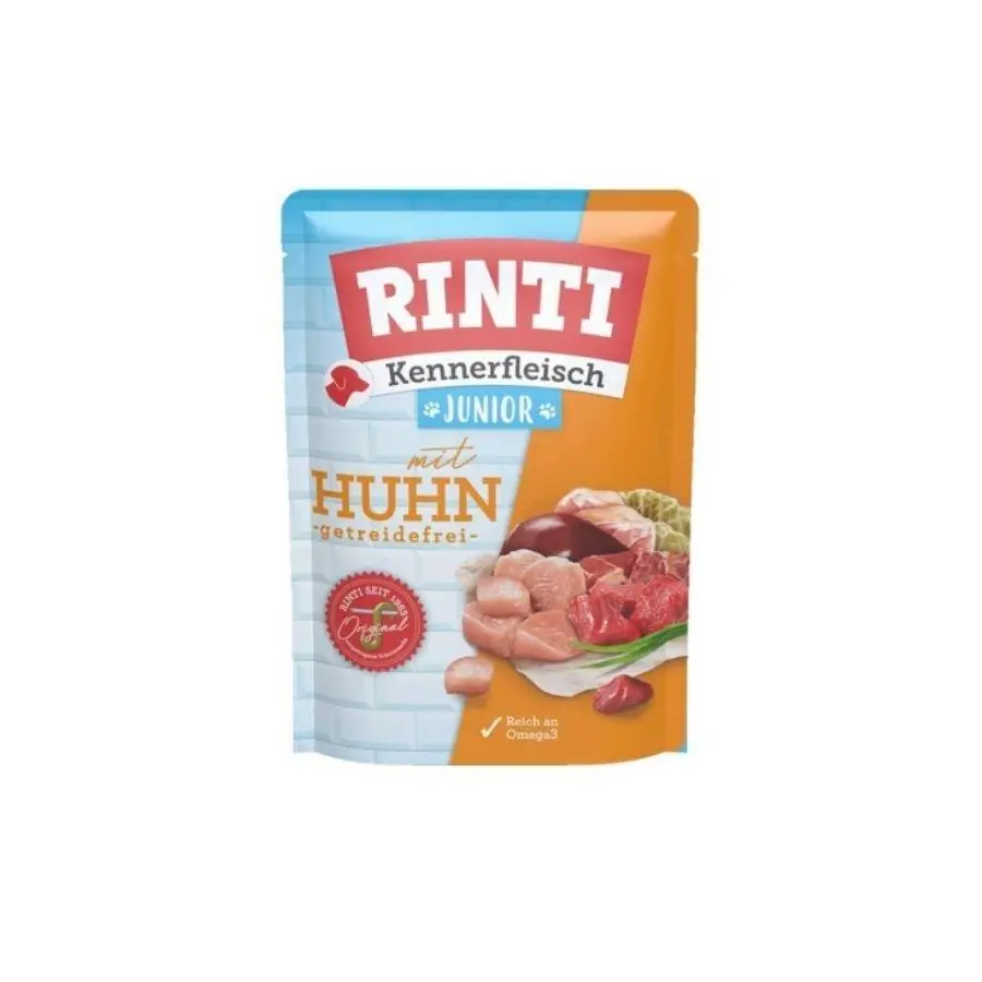 RINTI Tavuklu Pouch Yavru Köpek Maması