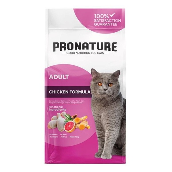 Pronature Adult Tavuklu ve Pirinçli Yetişkin Kedi Maması