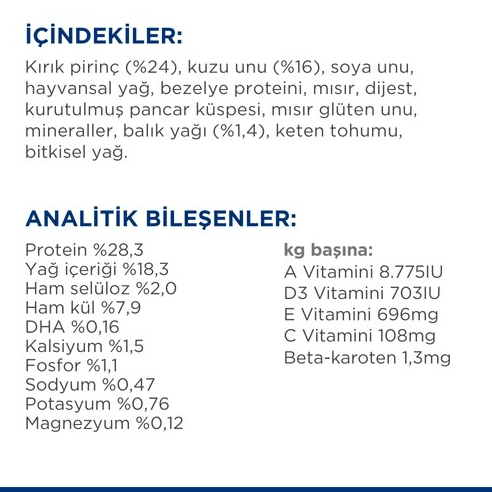 Hills Puppy Small & Mini Kuzu Etli Küçük Irk Yavru Köpek Maması