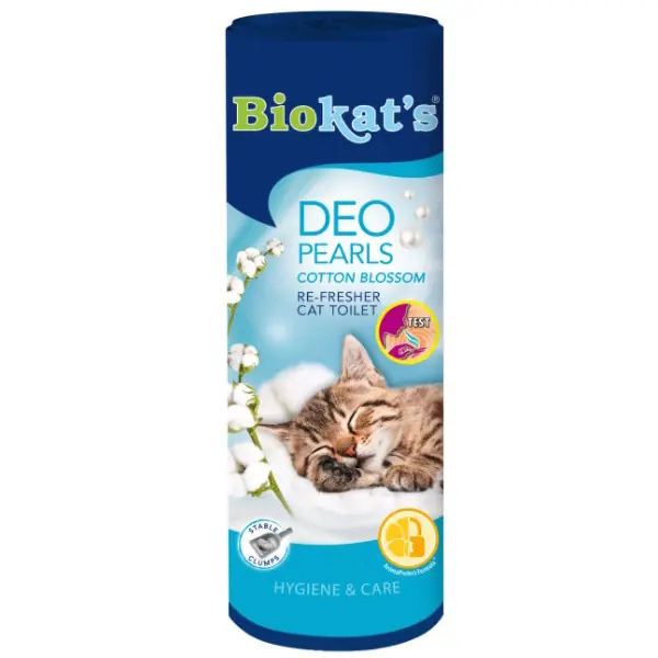 Biokats Deo Pearls Kedi Kumu Parfümü Çiçek Kokulu