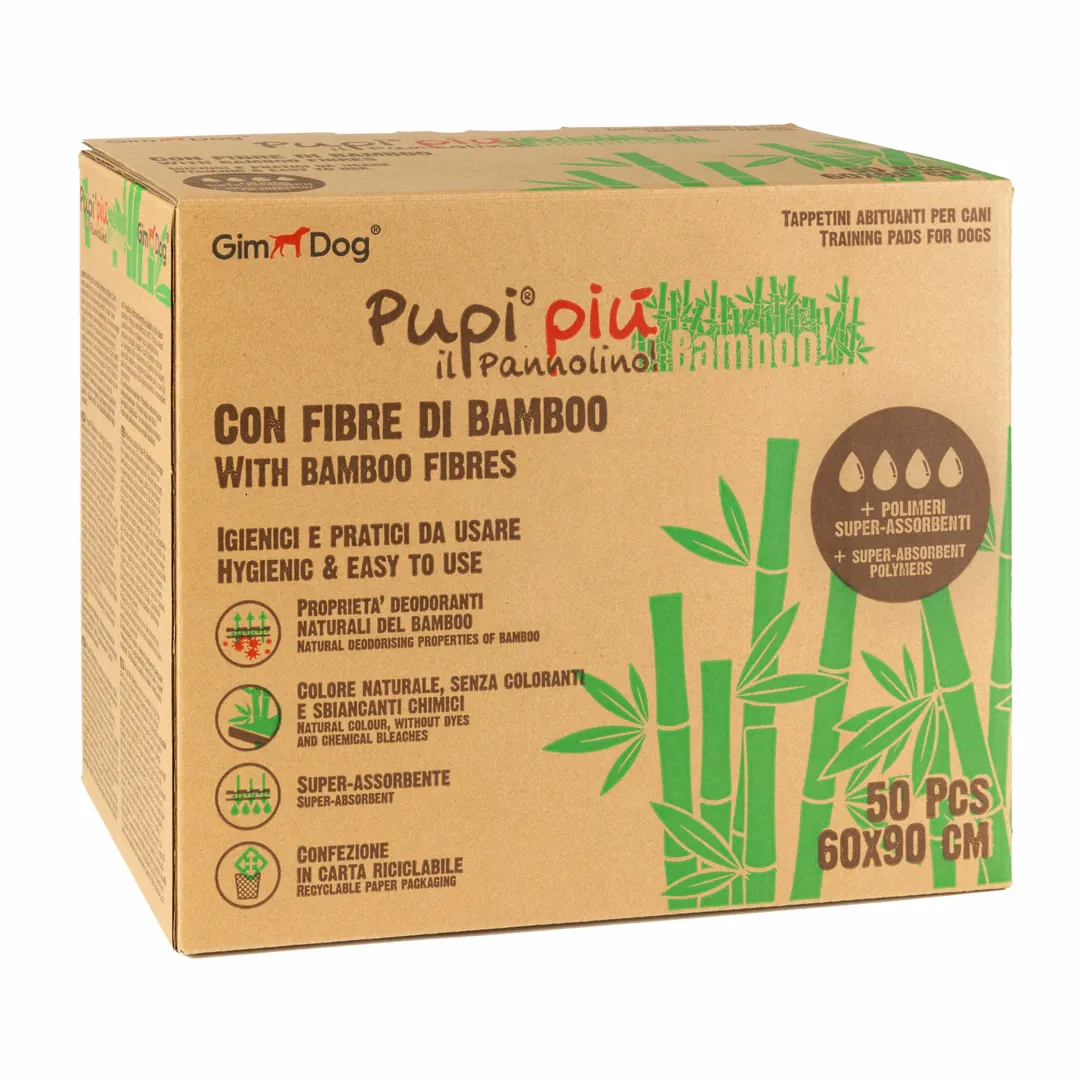 Gimdog Pupi Piu Bamboo Köpek Tuvalet Eğitim Pedi