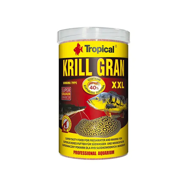 Tropical Krill Gran Büyük Akvaryum Balıkları için Renklendirici Balık Yemi