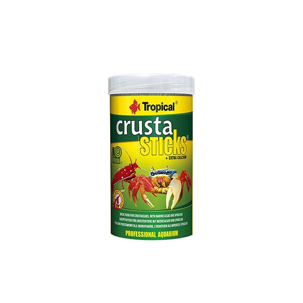Tropical Crusta Sticks Deniz Kabukluları için Çubuk Yem